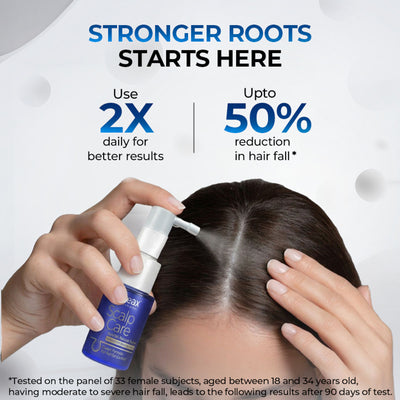 Streax Professional Anti Hairfall Serum with 3% Redensyl, 3% Anagain, 3% Baicapil, Biotin & Rosemary
