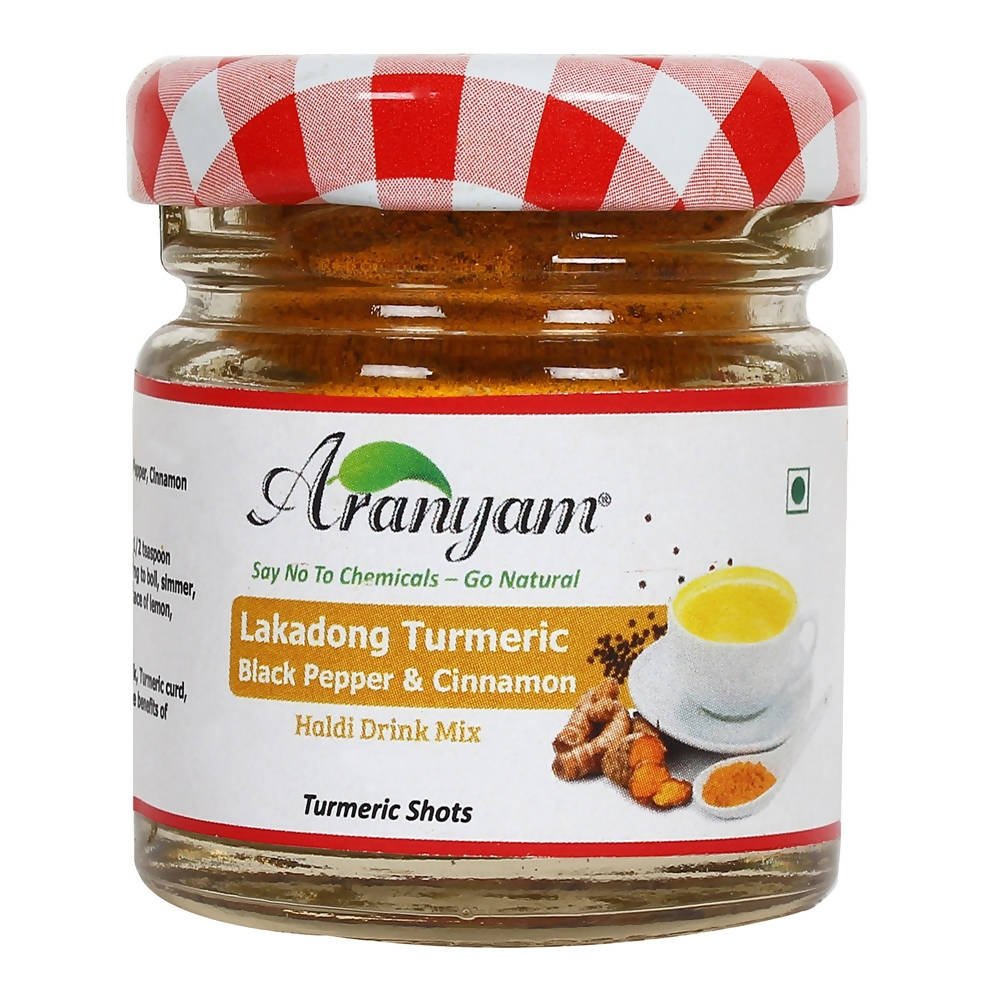 Aranyam Lakadong Turmeric Black Pepper & Cinnamon - Indyancart