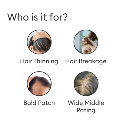 Protouch Biotin & Collagen Hair Growth Serum with Redensyl, Anagain, Procapil, and Onion Extract for thicker, healthier hair.
