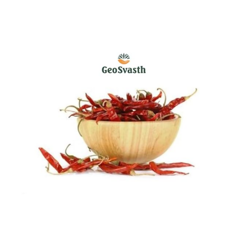 GeoSvasth Organic Dried Red Chilli Whole