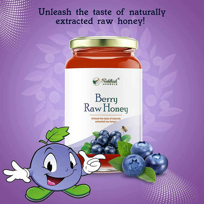 Riddhish Herbals Raw Organic Berry Honey