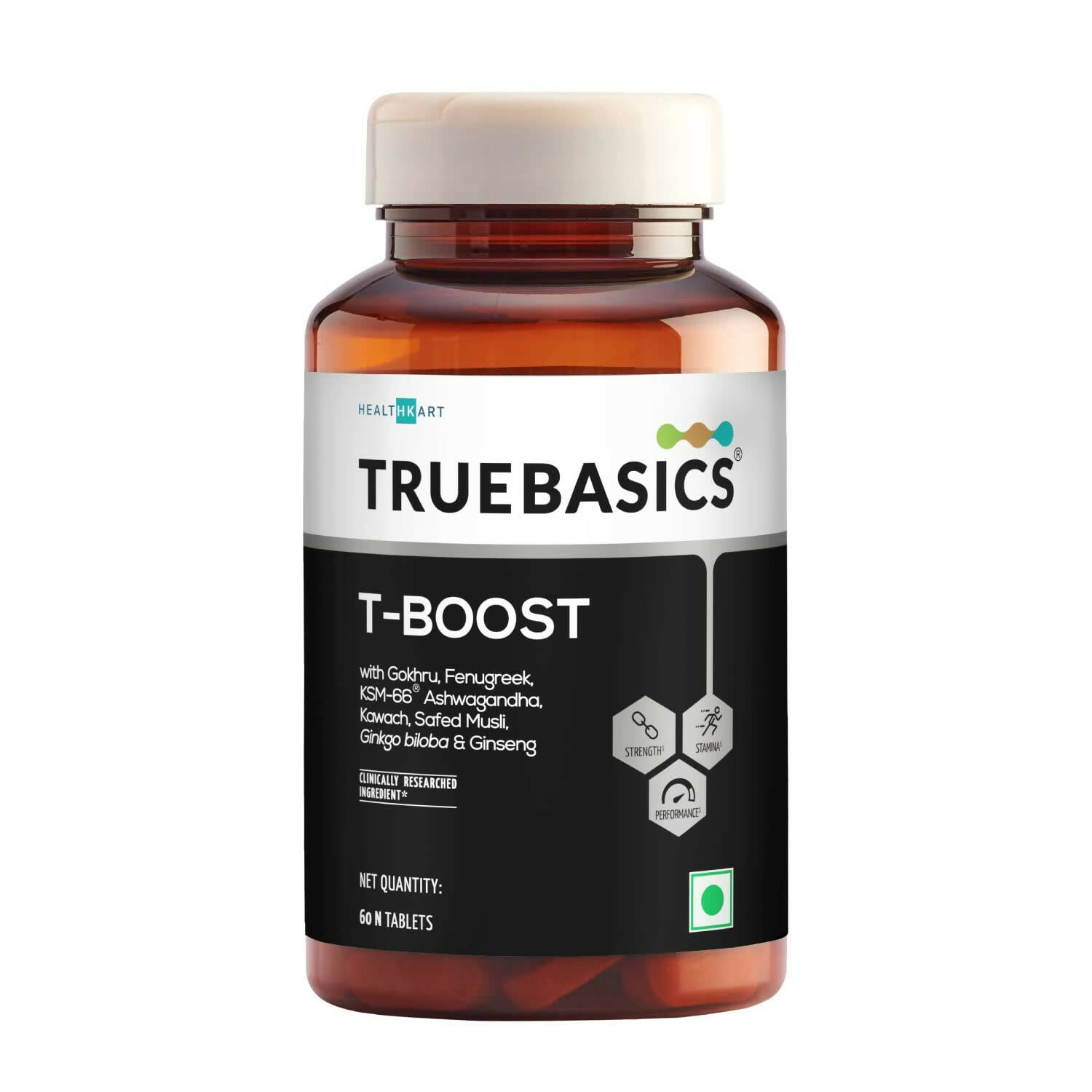 TrueBasics T-Boost Tablets for Men - Indyancart