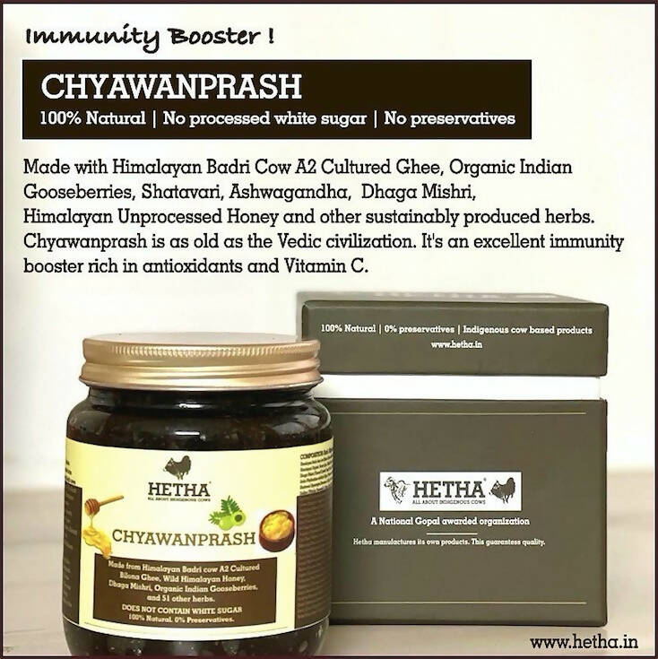 Hetha Chyawanprash made with Himalayan A2 Cultured Ghee - Indyancart