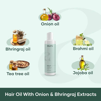 Mars by GHC Hair Oil With Onion & Bhringraj - Indyancart