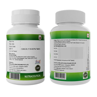 Nveda Omega 3 Fish Oil Capsules and Joint Support Tablets Combo