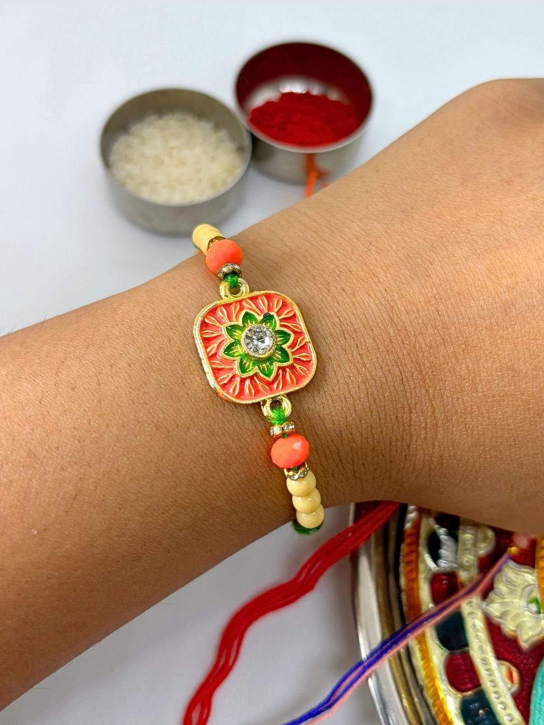 Anouk pack of 5 Wraparound Rakhi