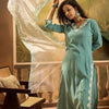 Dhiyona SN Women's Embroidered V-Neck Kurta & Trousers With Dupatta
