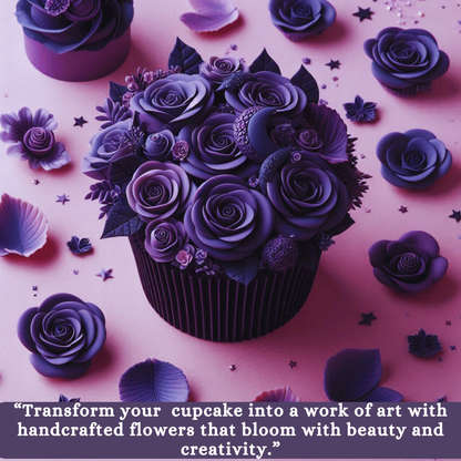Confect Purple | Edible Sugar Flowers