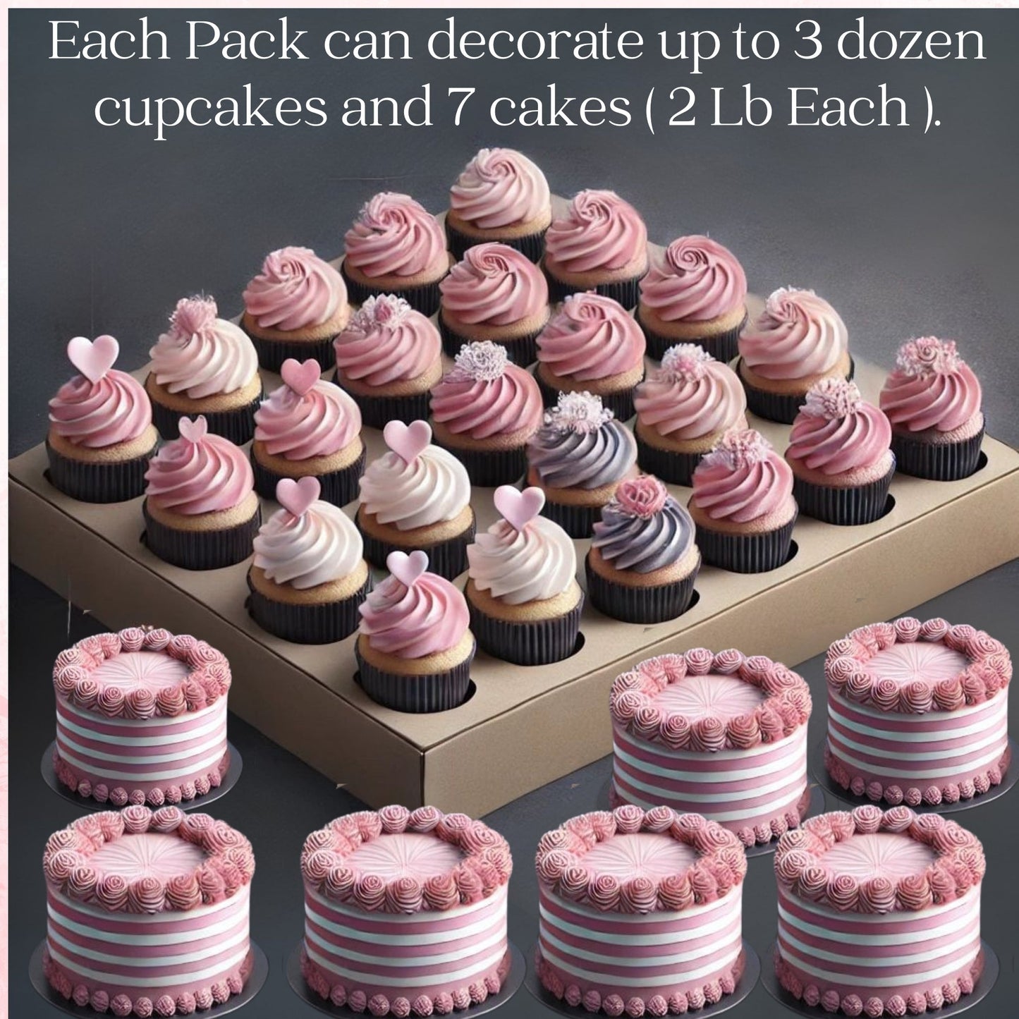 Confect Sprinkles for Cakes & Cupcakes Decoration | USP-22(Gold)