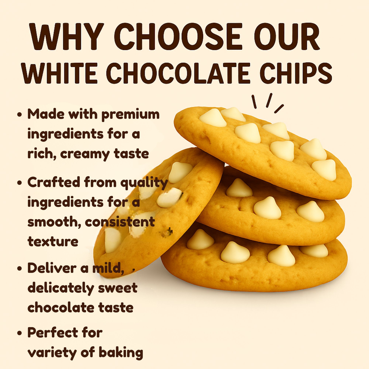 Confect White Chocolate Chips