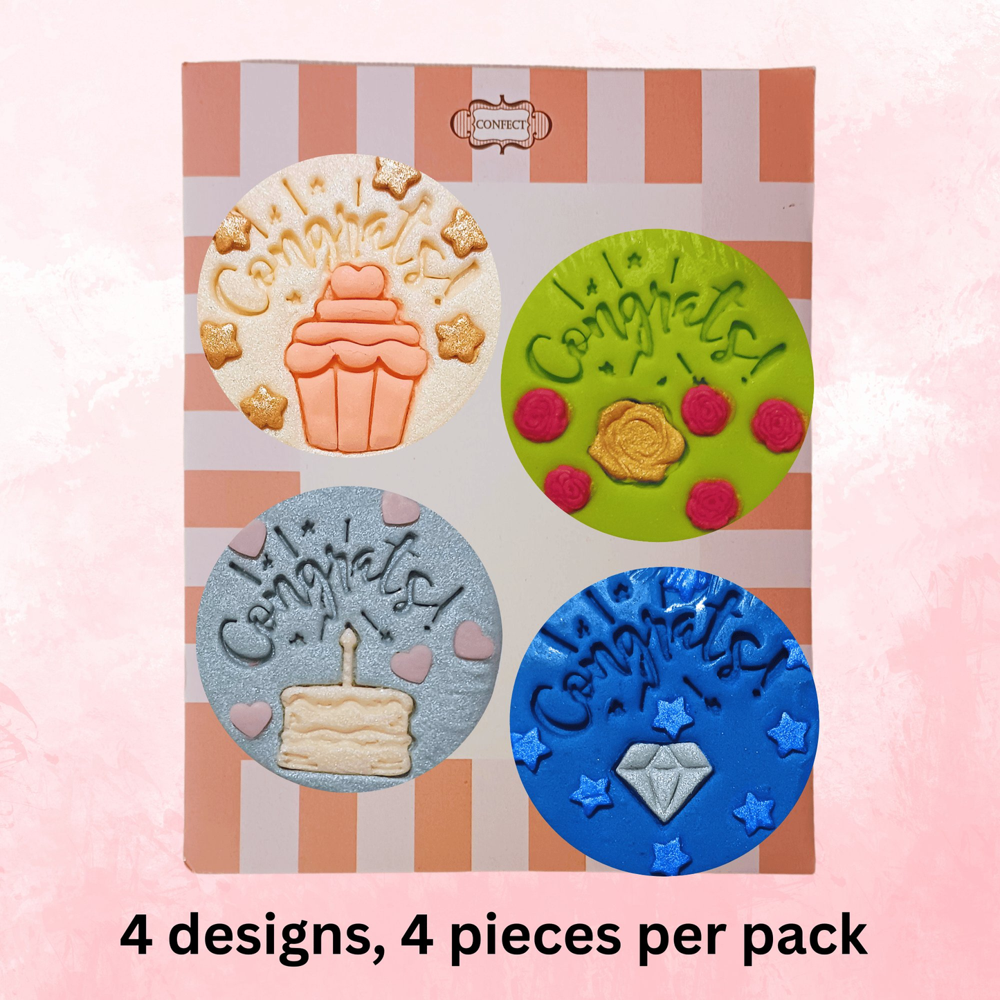 Confect Congrats | Edible Celebration Topper