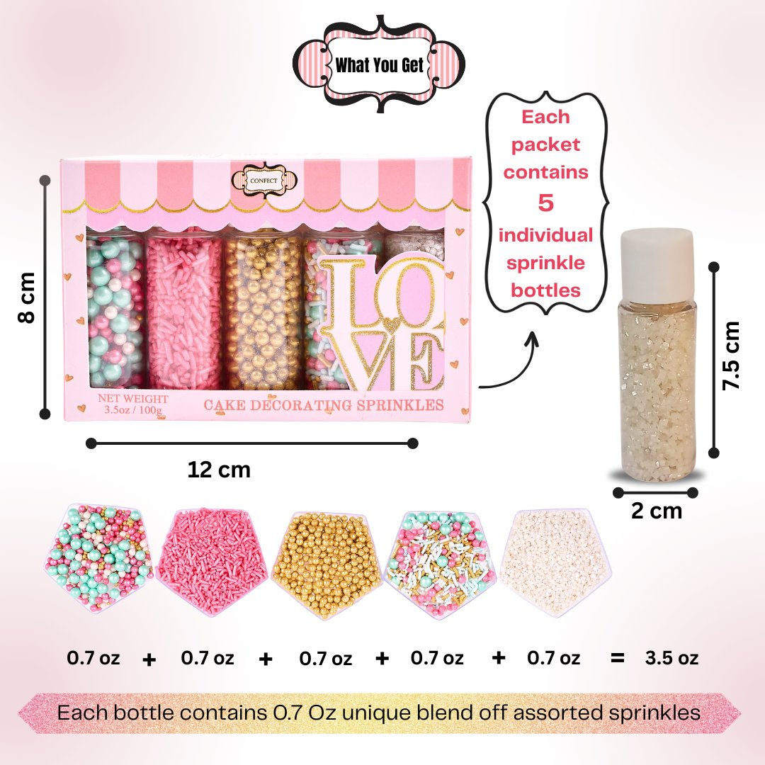 Confect Fusion Mashup Sprinkles FM Multipack 8