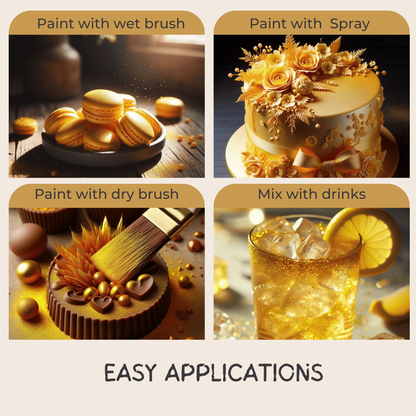 Confect Sunflower Yellow | Edible Luster Dust