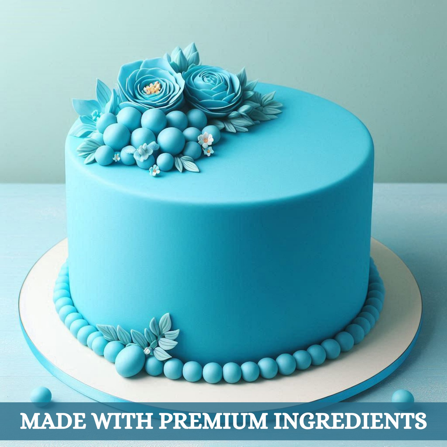 Confect Superhero Blue Fondant | Edible Sugarpaste