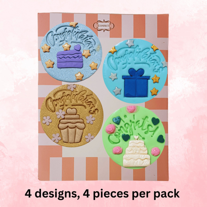 Confect Congrats & Congratulations | Edible Celebration Topper