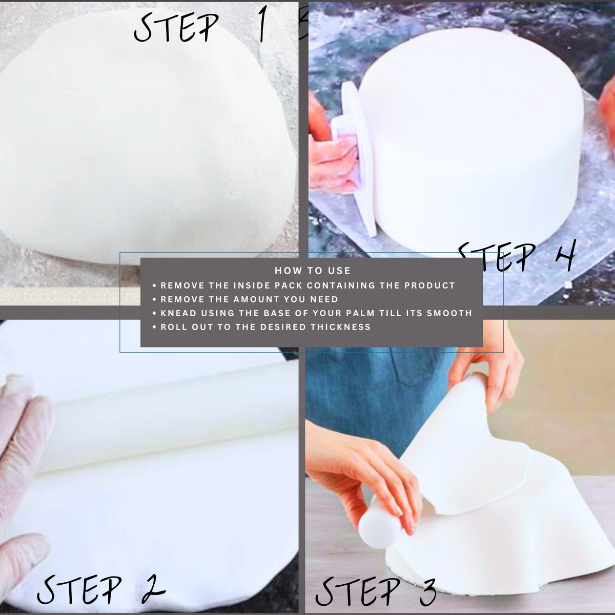Confect White Fondant | Edible Sugarpaste
