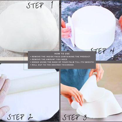 Confect White Fondant | Edible Sugarpaste