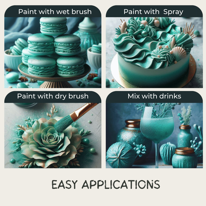 Confect Thistle Green | Edible Luster Dust
