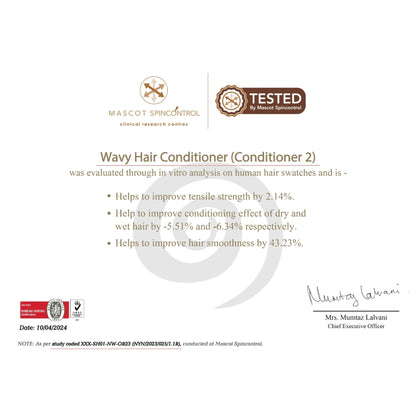 Truth & Hair Wavy Hair Hydro Nourish Conditioner