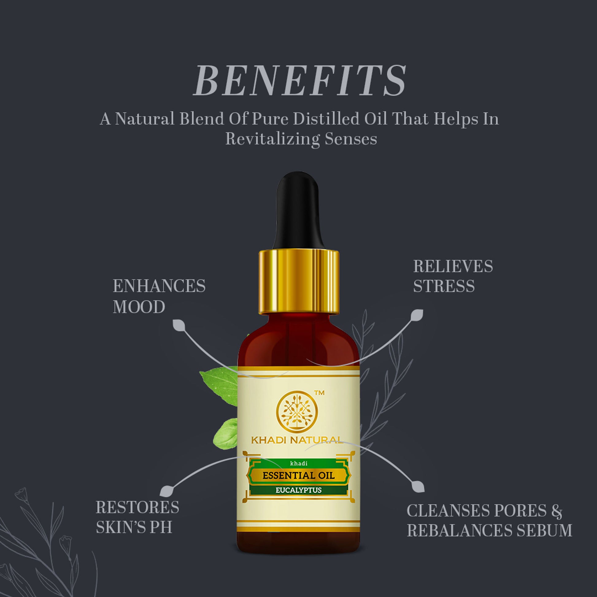 Khadi Natural Eucalyptus Essential Oil Cures Migraines