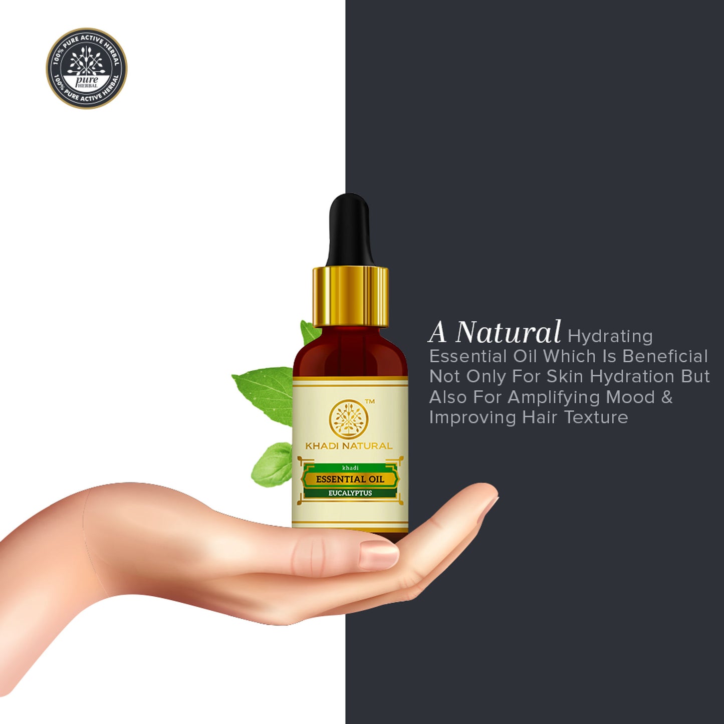 Khadi Natural Eucalyptus Essential Oil Cures Migraines