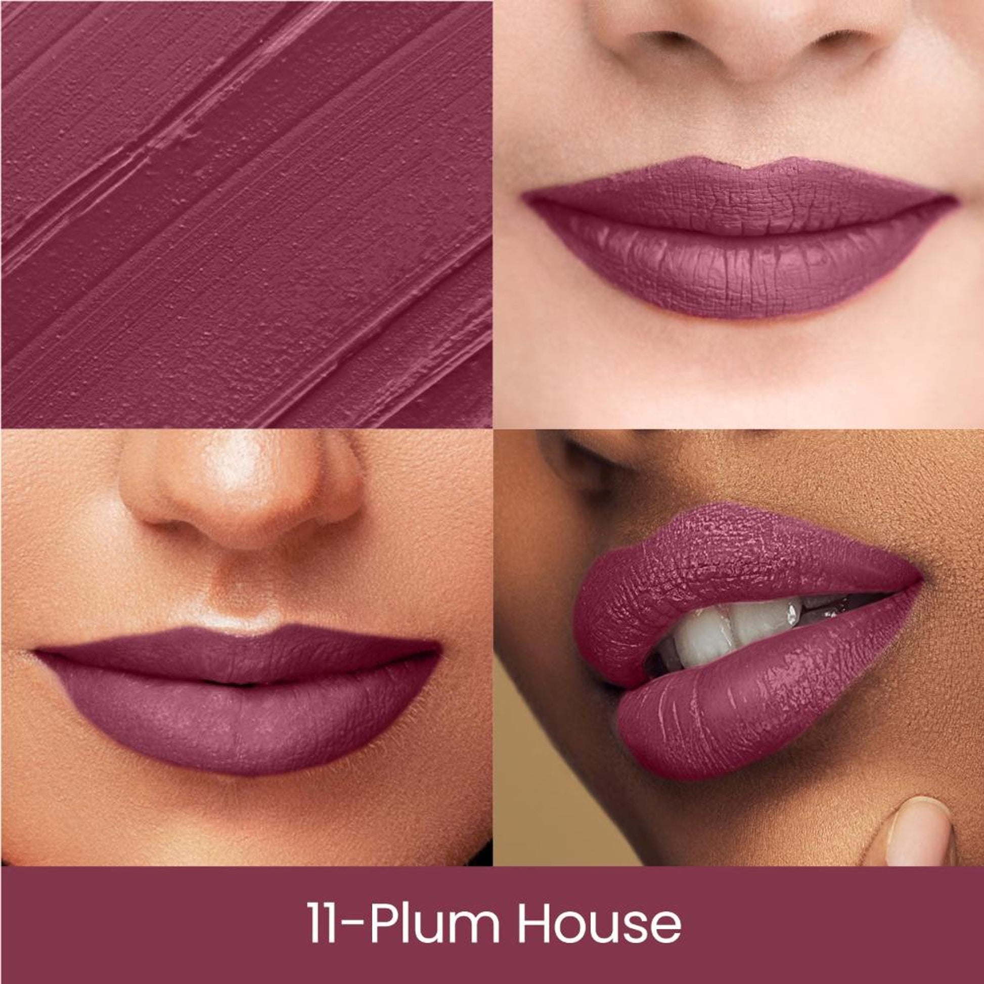 Swiss Beauty Matte Long Lasting Stay Maxx Lip Crayon Lipstick Matte Finish - Plum House