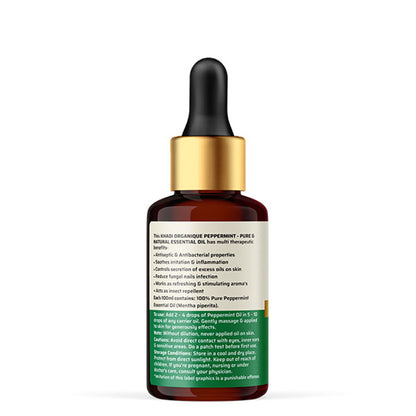 Khadi Organique Peppermint Essential Oil