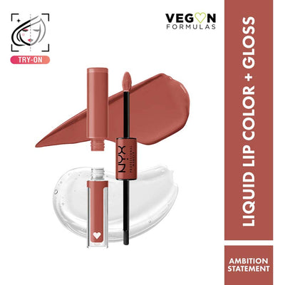 NYX Professional Makeup Shine Loud High Shine Lip Color and Gloss - Ambition Statement