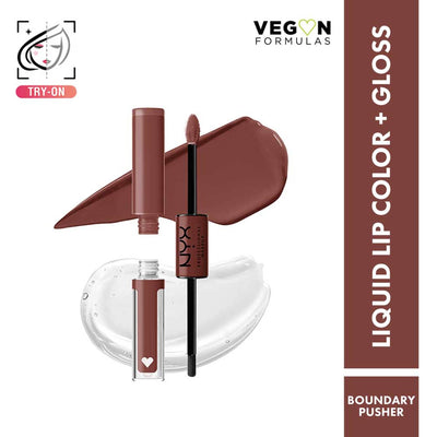 NYX Professional Makeup Shine Loud High Shine Lip Color and Gloss - Boundary Pusher