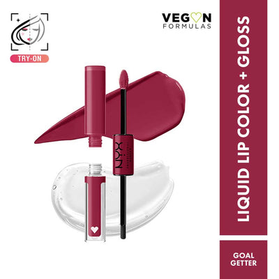 NYX Professional Makeup Shine Loud High Shine Lip Color and Gloss - Goal Getter