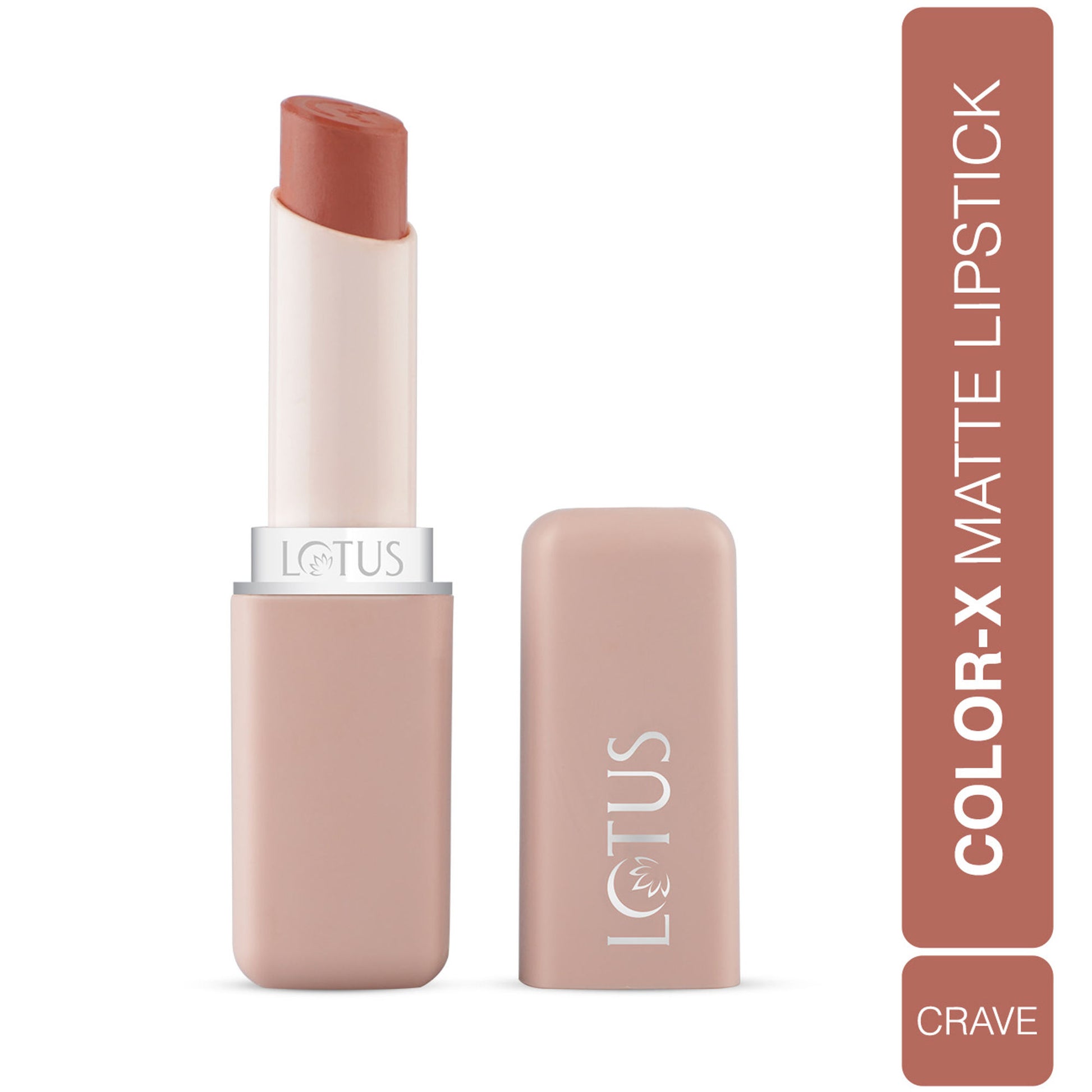 Lotus Make Up Color X Matte Lipstick - Crave