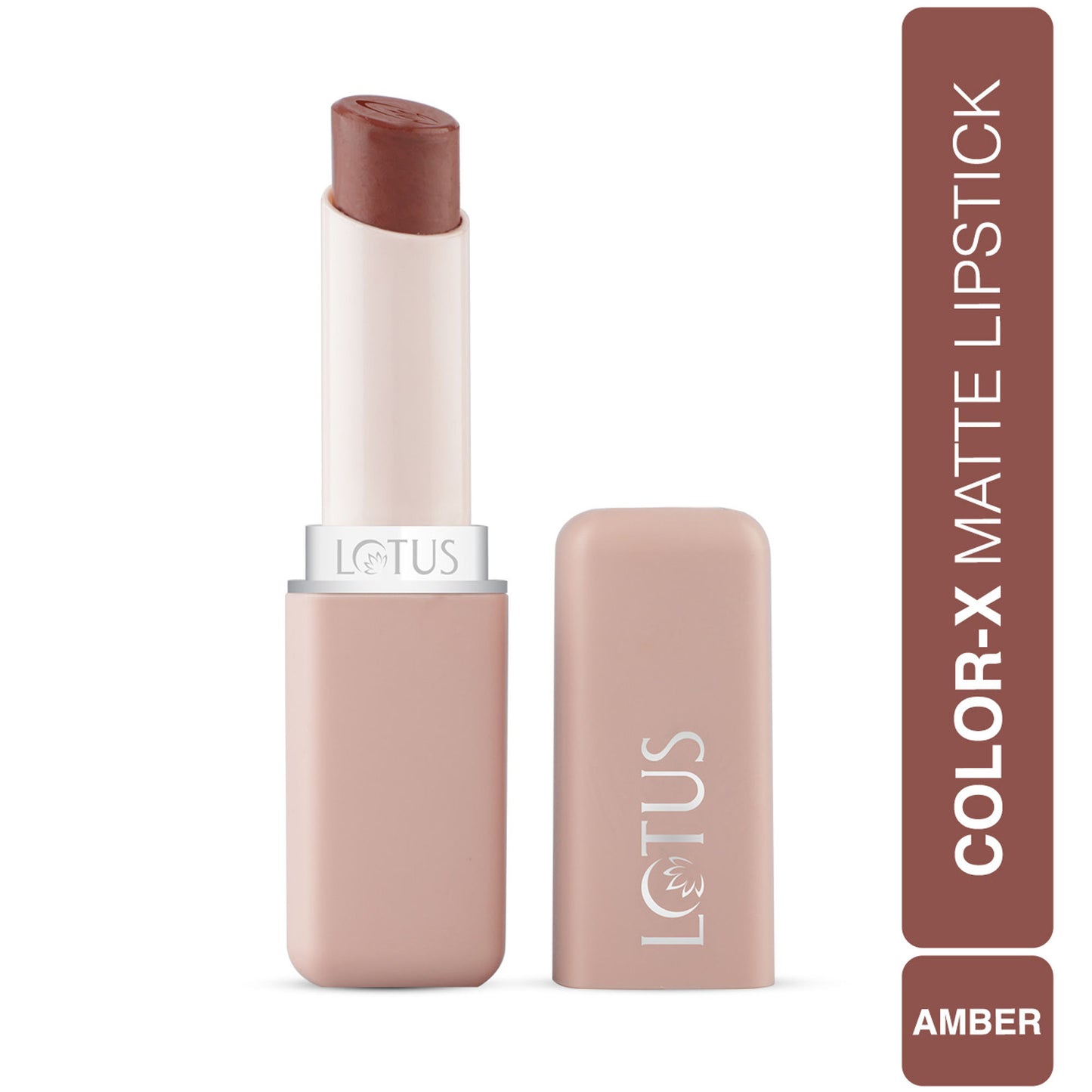 Lotus Make Up Color X Matte Lipstick - Amber