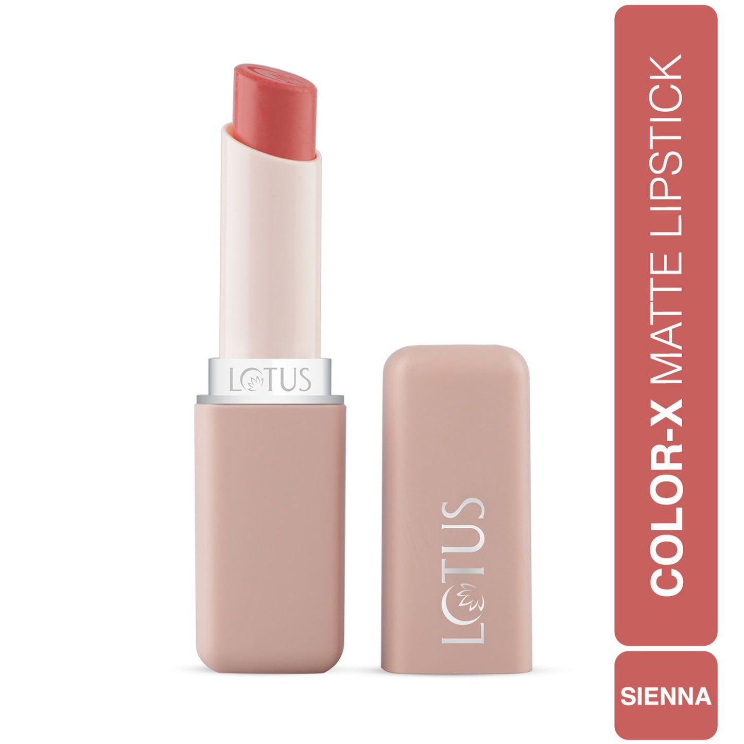 Lotus Make Up Color X Matte Lipstick - Sienna