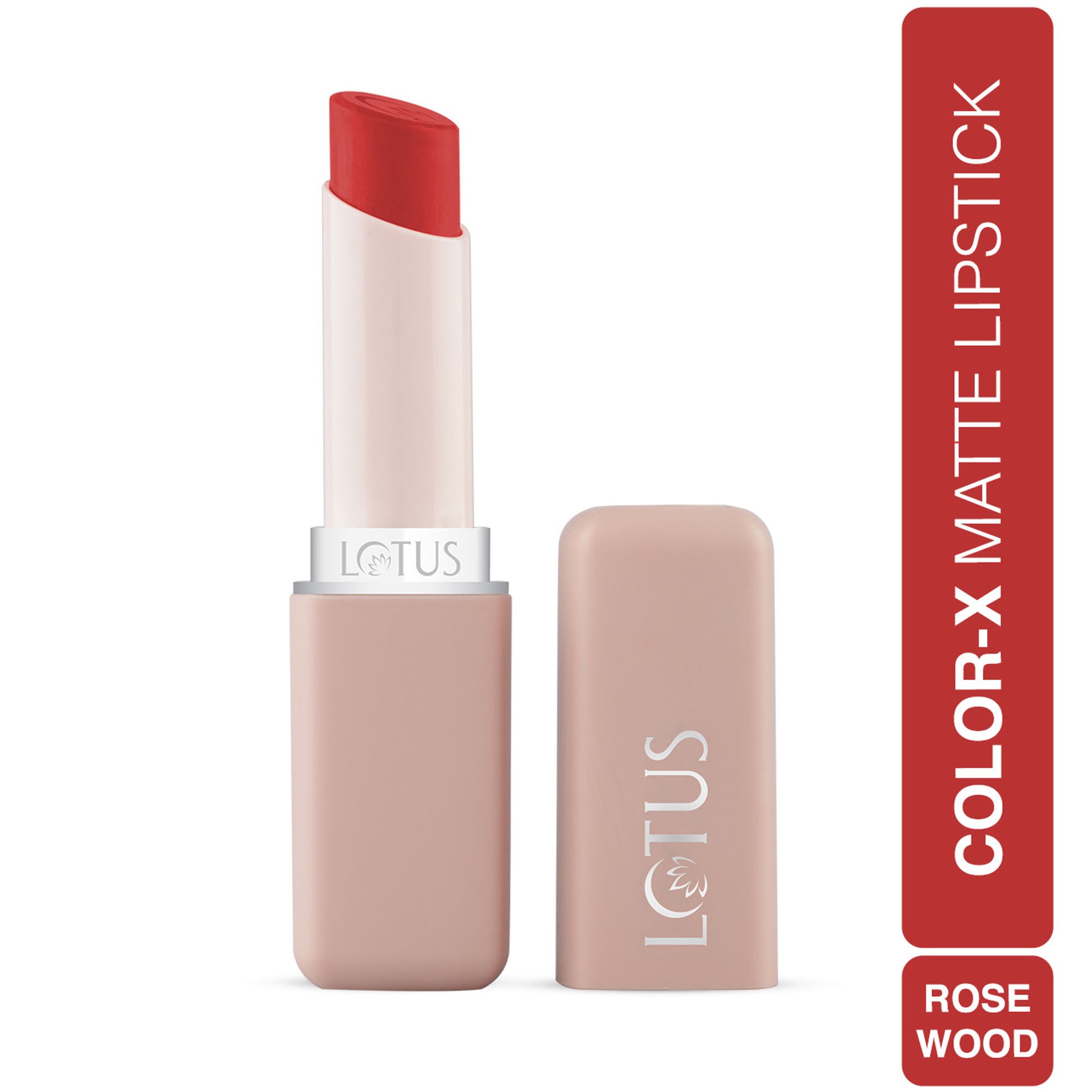 Lotus Make Up Color X Matte Lipstick - Rose Wood