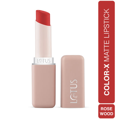 Lotus Make Up Color X Matte Lipstick - Rose Wood