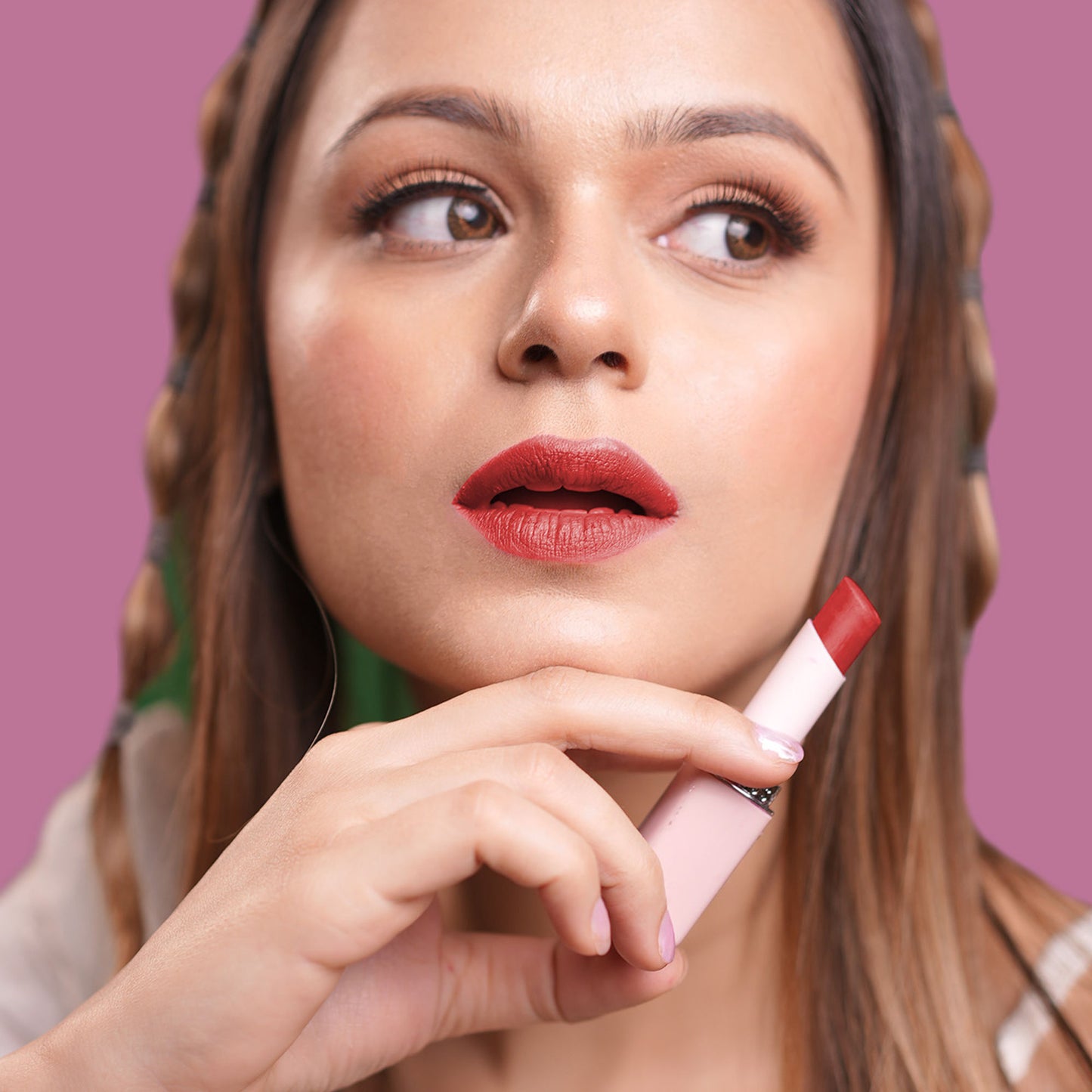 Lotus Make Up Color X Matte Lipstick - Bliss