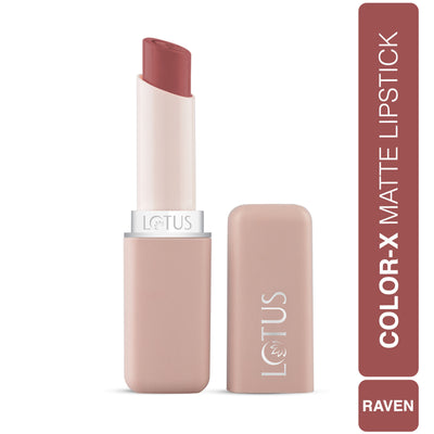 Lotus Make Up Color X Matte Lipstick - Raven