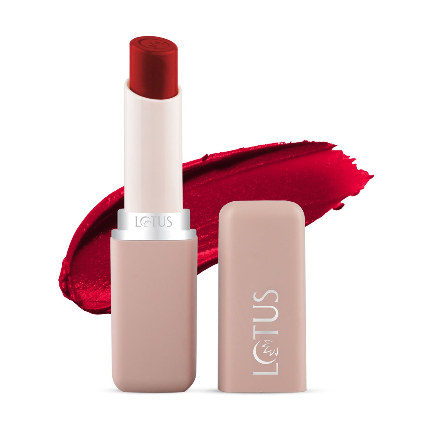 Lotus Make Up Color X Matte Lipstick - Crimson Embrace