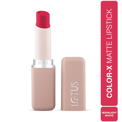 Lotus Make Up Color X Matte Lipstick - Moonlight Mauve