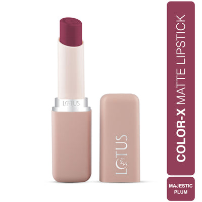 Lotus Make Up Color X Matte Lipstick - Majestic Plum