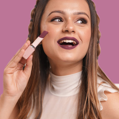 Lotus Make Up Color X Matte Lipstick - Majestic Plum