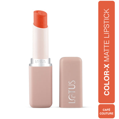 Lotus Make Up Color X Matte Lipstick - Cafe Couture