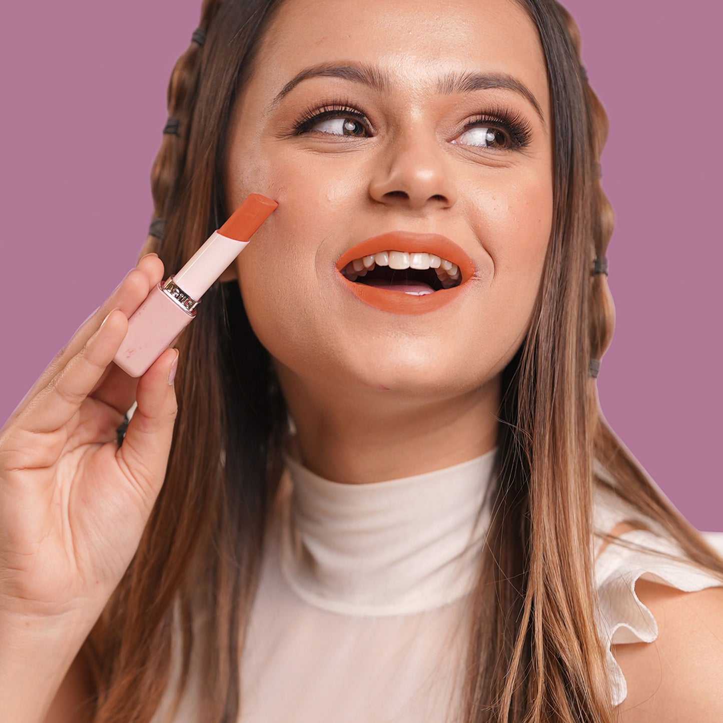 Lotus Make Up Color X Matte Lipstick - Cafe Couture