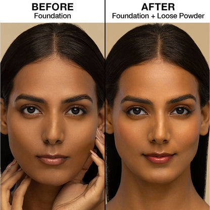 Nykaa Matte to Last Oil Control Loose Setting Powder - Bake, Blur & Set! - Pecan 07
