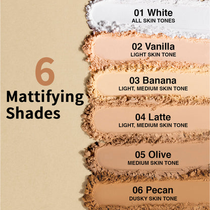 Nykaa Matte to Last Oil Control Loose Setting Powder - Bake, Blur & Set! - Pecan 07