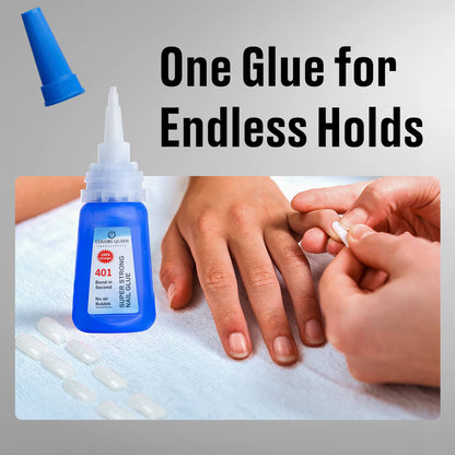 Colors Queen Professional Brush On Nail Glue