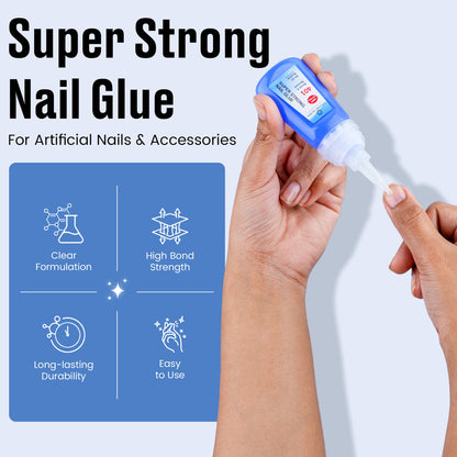 Colors Queen Professional Brush On Nail Glue