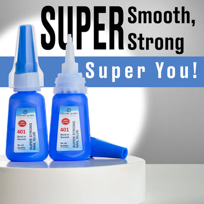 Colors Queen Professional Brush On Nail Glue
