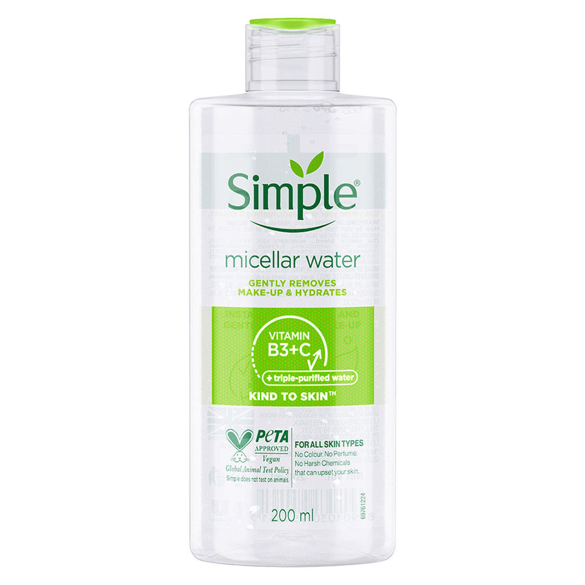 Simple Kind To Skin Micellar Water For Makeup Remover