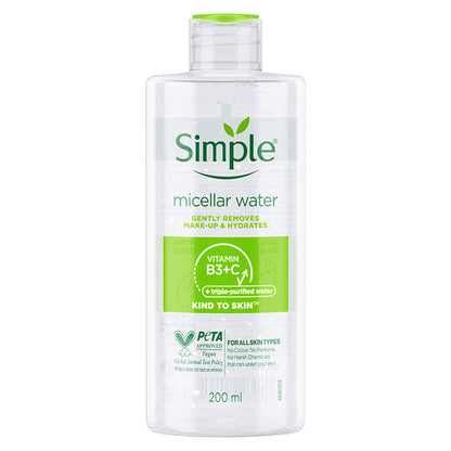 Simple Kind To Skin Micellar Water For Makeup Remover